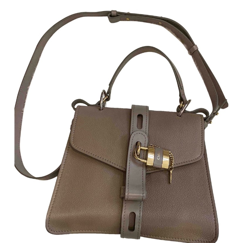 Chloe Aby Day Bag in Grey